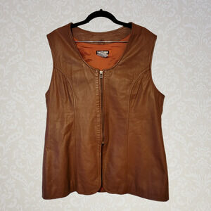 Ebony Spiegel, L | Genuine Leather Carmel Vester